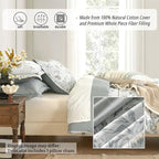 LEMIROE Floral Cotton Comforter Twin Size - Image 2