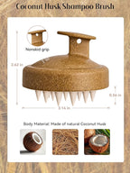 HEETA Scalp Massager Hair Growth, Soft Silicone Scalp Scrubber Shampoo Brush - Image 2