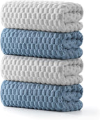 REDKISS Microfiber Bath Towels of 4-27x55 Inches Bath Towel Large, Highly by REDKISSOnline