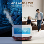 ASAKUKI Essential Oil Diffuser for Home, 500ML Aromatherapy Diffuser Humidifier - Image 2