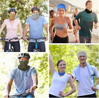 Geyoga 6 Pieces Summer UV Protection Cooling Neck Gaiter Face Clothing Neck - Image 6