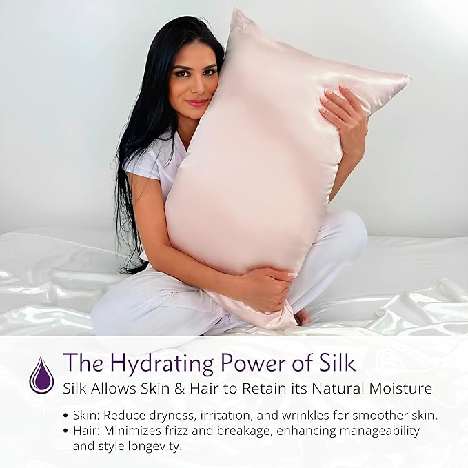 Mulberry Park 100% Silk Pillowcase - Image 4