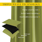 NICETOWN Bedroom Curtains Blackout Draperies - Image 4