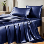 CozyLux Satin Sheets Full Size Sheets by CozyLux