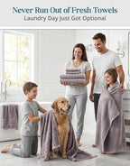 Casa Platino 100% Ringspun Cotton Bath Towel Set - Image 4