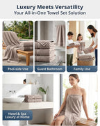 LANE LINEN Extra Large Bath Towels - Image 7