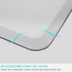 70"x24"x3/4" Thick Medical Bedside Fall Safety Protection Floor Mat - Image 5