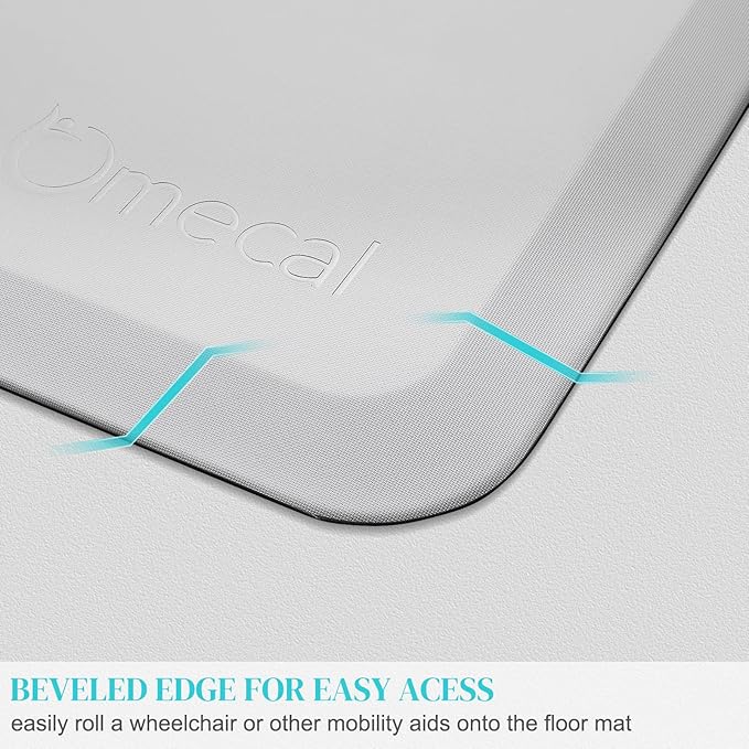 70"x24"x3/4" Thick Medical Bedside Fall Safety Protection Floor Mat - Image 5