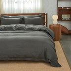Simple&Opulence 100% Washed Linen Duvet Cover - Image 8