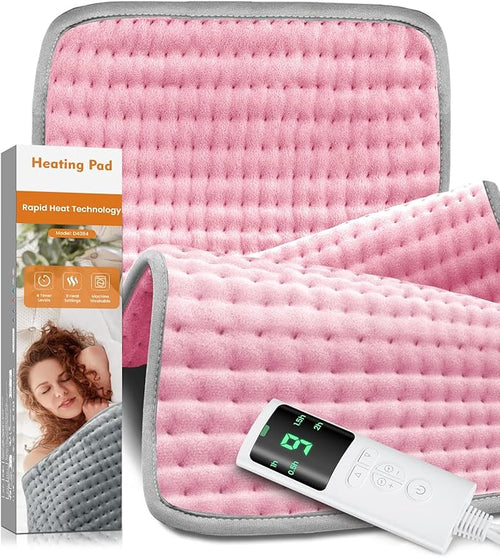 17''×34'' Heating Pad for Back Pain, Electric Heating Pad by BecomePartofYourHome