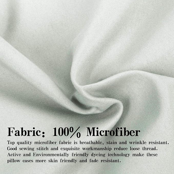 NTBAY Twin Extra-Long Flat Sheet Only - Image 2