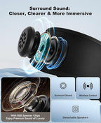 MUSICOZY Sleep Headphones Bluetooth 5.4 Headband, Sports Wireless Earphones - Image 3