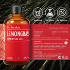 SU JUABA Lemongrass Essential Oil 4 Oz, 100% Pure Natural Aromatherapy Oil - Image 6