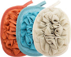 3 Pack Body Sponge Brushes Pouf Mesh Brush Shower Glove by Amariver