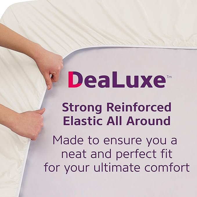 Deep Pocket Queen Fitted Sheet – 17” - Image 4