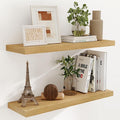 Fun Memories Floating Shelves for Wall, 36 x 9.3 Large Floating Shelf Wall by FunMemories