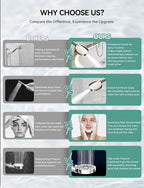 Magichome Shower Head with Handheld, High Pressure 10-Spd Detachable Chrome - Image 7