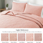Exclusivo Mezcla King Quilt Bedding Set, Lightweight Soft Bedspreads Coverlets - Image 3