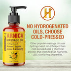 Seven Minerals Arnica Sore Muscle Massage Oil - Image 2