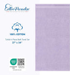 Cotton Paradise 4 Piece Turkish Bath Towels - Image 4