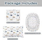 lasoftan Kids Sheet Set Full Size, Boys Full Sheet Set - Image 2