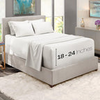 Hearth & Harbor 6Pc King Size Bed Linen Set - Image 2