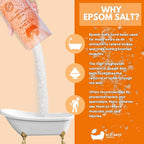 Eco Bath London Detox Epsom Salt Bath Soak – Tube 2.2 LB | Made in UK | - Image 5