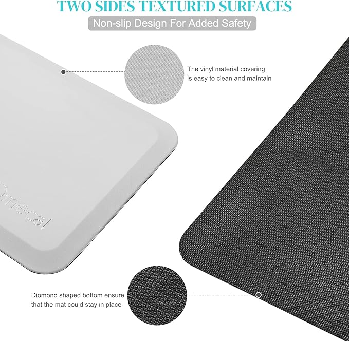 70"x24"x3/4" Thick Medical Bedside Fall Safety Protection Floor Mat - Image 4