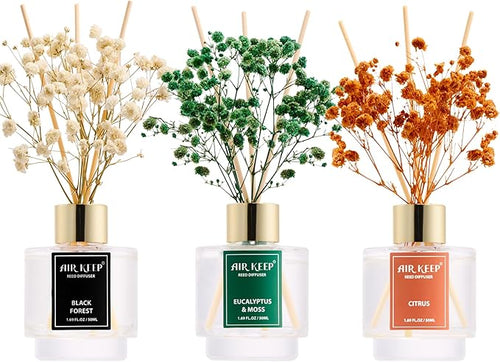 Airkeep Reed Diffuser Set of 3 by Airkeep