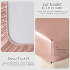 FreshCulture Satin Sheets King Size - Image 4