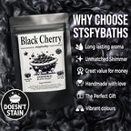 Black Cherry Shimmer Bath Bomb in A Bag - Image 4