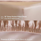 DOZ Sheet Set, 100% Viscose derived from Bamboo, Organically Grown, Buttery Soft - Image 5