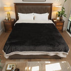LaffyLo Heated Throw Blanket 50 x 60, Fast Heating Electric Blanket, Dual-Sided - Image 8