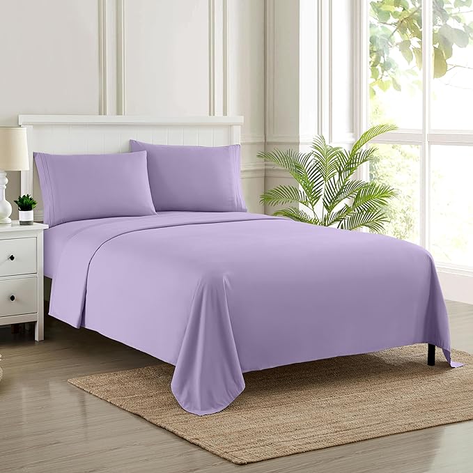 Twin Sheets - Breathable Luxury Sheets - 1800 Supreme Collection Extra Soft by SweetHomeCollection