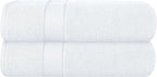 GLAMBURG 700 GSM Premium Cotton 2-Pack Oversized Extra Large Bath Sheet Set by GLAMBURG