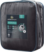 Serta Luxuriously Soft Plush Electric Blanket Fast Heating Cozy Cover, Safety - Image 7