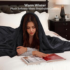 Electric Heated Blanket Twin Size 62" x 84" - Image 3