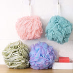 BTYMS 4 Pieces Shower Loofahs Large Bath Sponge 75g Mesh Pouf Wash Puff Shower - Image 4