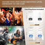 Hearprotek Concert Ear Plugs, 2Pairs Reusable high Fidelity Musician Ear Plugs - Image 3