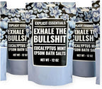 Explicit Essentials Eucalyptus Mint Epsom Bath Salts, Relaxing Aromatherapy - Image 8