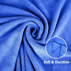 JML Microfiber Bath Towels, Large Bathroom Towel Set 6 Pack - Image 3