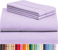 LuxClub 4 PC Full Sheet Set, Deep Pockets Wrinkle Free Cooling Bed Sheets Hotel by LuxClub