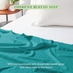 Elegant Comfort Premium Hotel Quality 1-Piece Flat Sheet, Luxury & Softest 1500 - Image 6