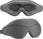 Sleep Mask - Total Blackout 3D Sleeping Mask, Super Lightweight & Silky Soft by MOEASEii