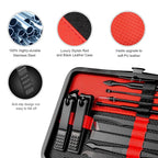 Manicure Set Professional Nail Clippers Kit Pedicure Care Tools- Stainless - Image 3