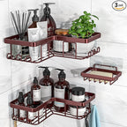 YASONIC Corner Shower Caddy, Rustproof Stainless Steel, No Drilling Wall by YASONIC