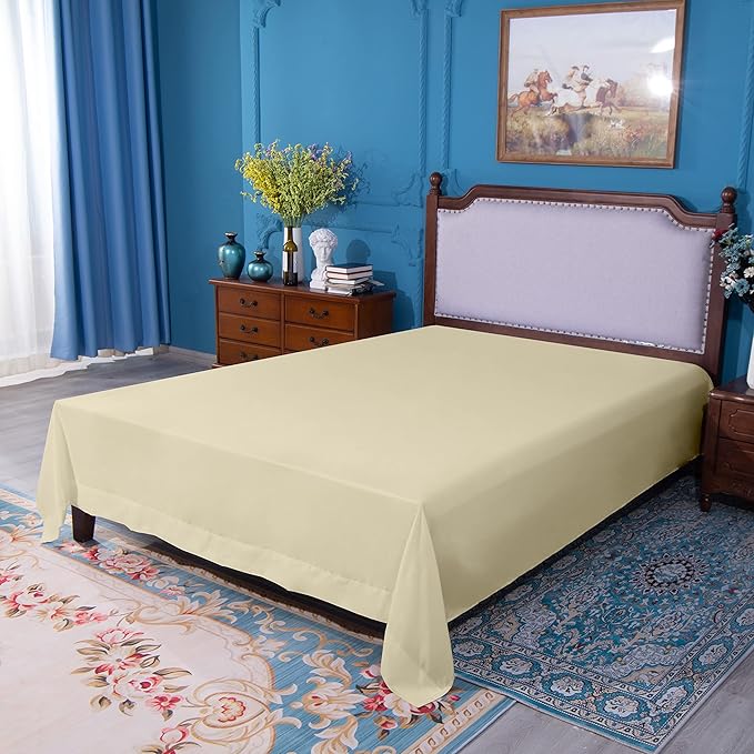 NTBAY Queen Flat Sheet Only - Image 5