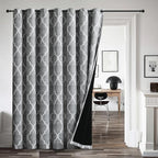 Beauoop 100% Blackout Curtains 96 Inches Long by Beauoop