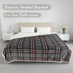 Heated Blanket Electric Blanket Full Size 72''x84'' - Image 2