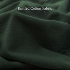 PURE ERA Jersey Knit Duvet Cover Set 100% T-Shirt Cotton Super Soft Comfy 3pc - Image 3